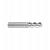 Фреза концевая твердосплавная NC-Mill ALU с 3-мя зубьями (спираль 45°) удлиненная, 4X4X15X57