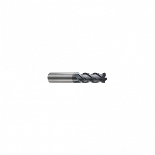 Фреза концевая твердосплавная Alpha-GX c 4-мя зубьями (спираль 35°), укороченная, 16X16X40X100, New Century