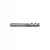 Фреза концевая твердосплавная Alpha-PX c 4-мя зубьями (спираль 35˚), укороченная, 16X16X40X100, New